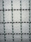 50”x70” DESIGN BY CONRAN Green & taupe On Cream 100% Cotton Quilt With Fringe — photo 9
