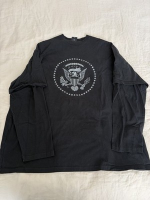 RARE Ye Kanye West Donda Balenciaga Two Layer Long Sleeve President Shirt 2XL