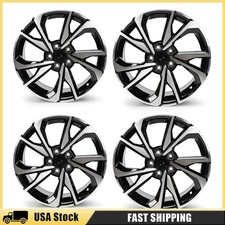 4 X Factory Replacement New Alloy Wheel For 2017-2021 Honda Civic 18x8 Inch Rims 4 X Factory Replacement New Alloy Wheel For 2017-2021 Honda Civic 18x8 Inch Rims