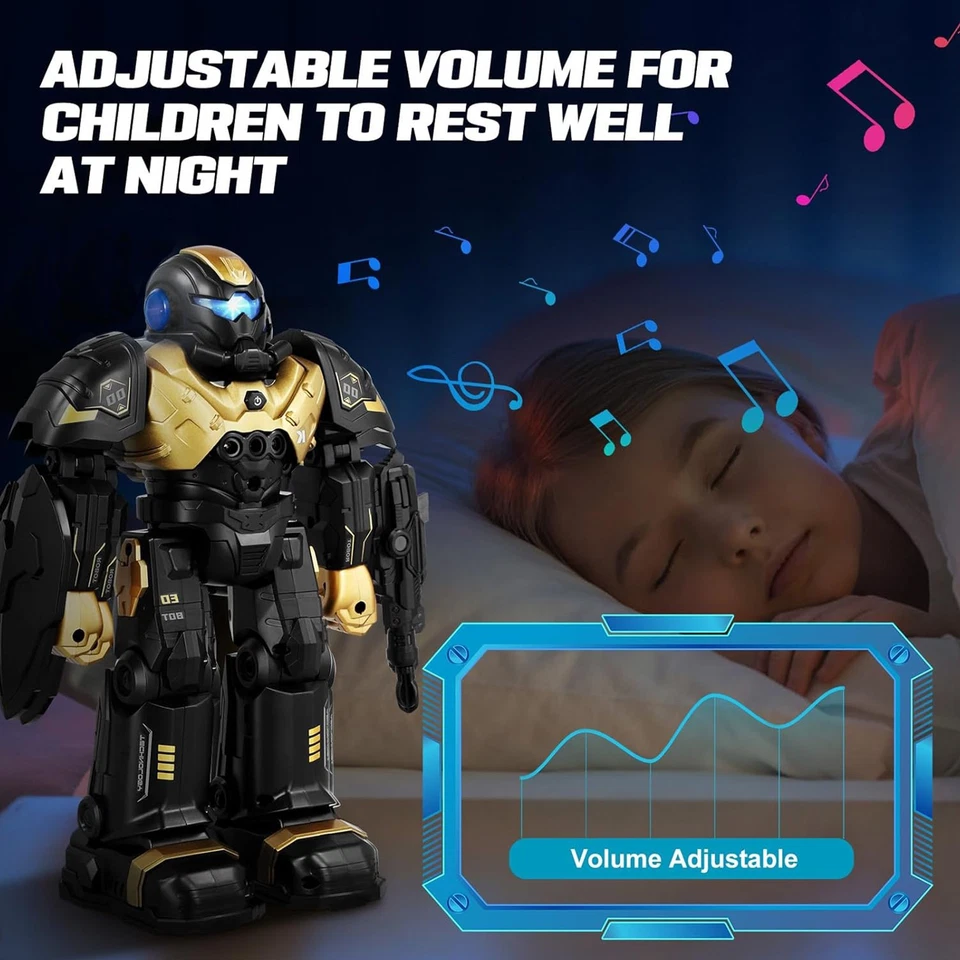 Ferngesteuertes Roboter Spielzeug Kinder RC-Roboter mit Gestensteuerung Geschenk - Bild 4 von 4