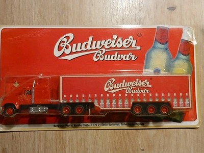 Budweiser Werbetruck, Ford 9000 roter Sattelzug     1:87 in OVP