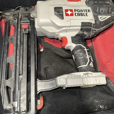 #ad PORTER CABLE PCC792 Type 1 2.5” 64mm 20V MAX 16 Gauge Finish Nailer TOOL ONLY $74.99