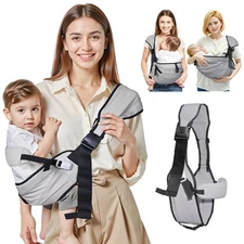 Adjustable Baby Sling Carrier for Toddler 25-60 lbs Comfortable Lightweight