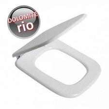 Siège compatible pour cuvette WC RIO Ceramica Dolomite - Blanc Brillant Ercos P