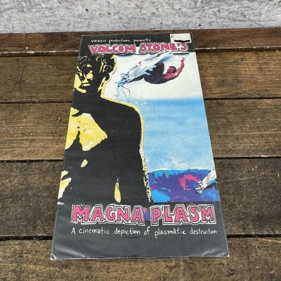 Vintage Volcom Stone's Magna Plasm VHS Tape NEW Surfing 1998 Bruce