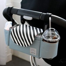 Bolsa organizadora multifunción para cochecito de bebé bolsa de pañales de maternidad accesorios para cochecito