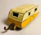 Dinky Toys #190 Caravan Yellow & Cream - Original Vintage (ref15)