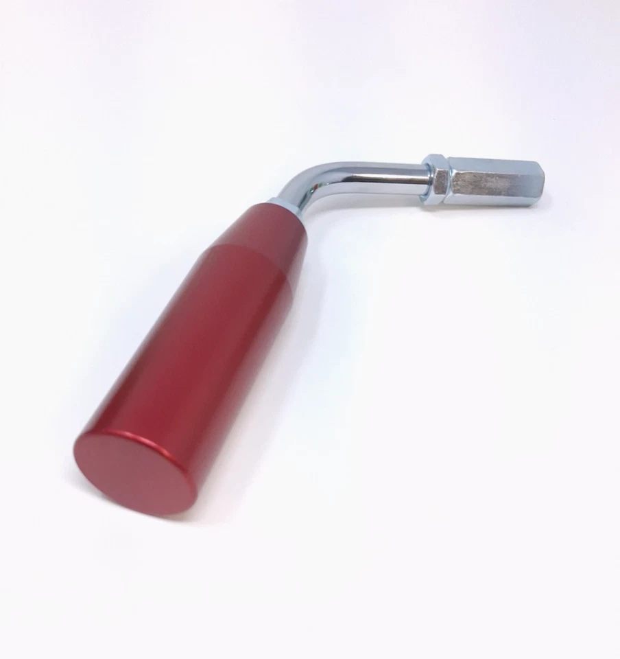 Palanca de cambios Red Roadway Style Cat Paw 1/2-13 rosca Peterbilt Kenworth Mack Foto 2 de 3