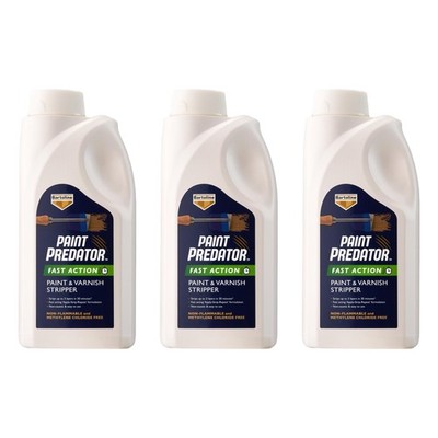 3x Bartoline Paint Predator Fast Action Lack- & Lackabbeizer einfache Entfernung 1L