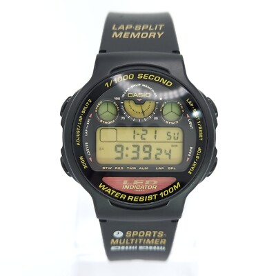 CASIO LED-20 TWINCHRONO 1000 LED INDICATOR VINTAGE DIGITAL WATCH