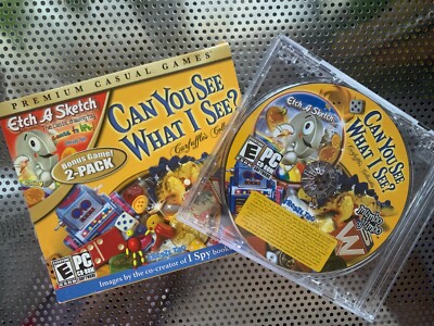 Etch A Sketch & Can You See What I See, Curfuffle's Collectibles (PC, 2007) GAME