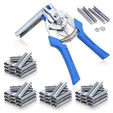 Type M Nail Ring Pliers For Fencing With 2400pcs M Clips Hog Ring Pliers Kit Uph