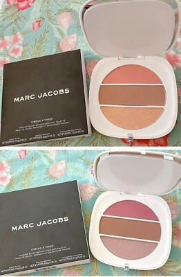 Marc Jacobs O!mega X Three Blush-Bronze-Highlight Cheek Palette, Choose Shade