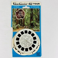 View-Master Collectible 3D Tour Reels Muir Woods Nati'l Monument Mill Valley CA