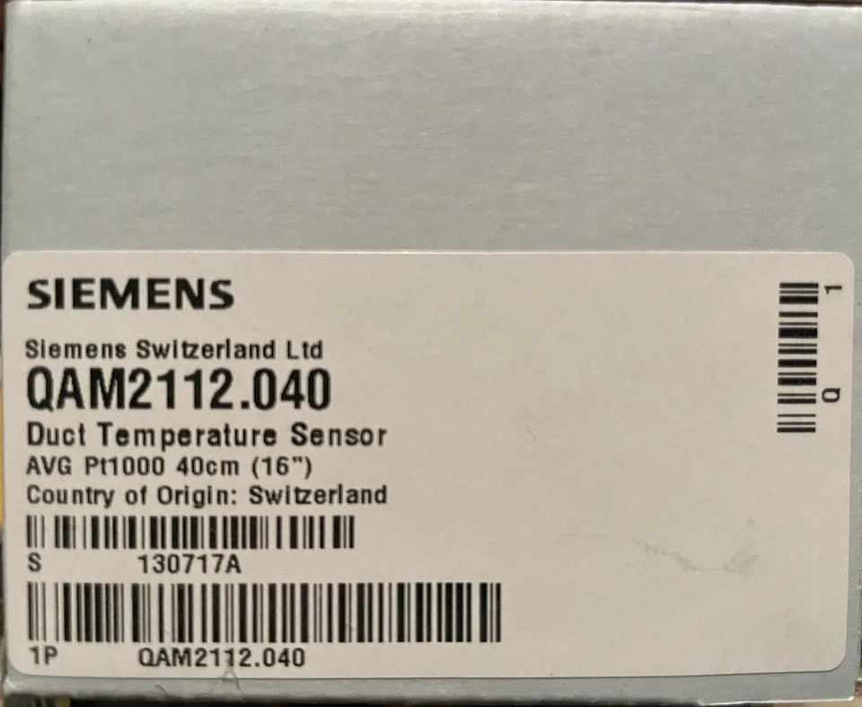 Siemens Luftkanaltemperaturfühler QAM2112.040