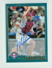 MIKE LIEBERTHAL 2019 TOPPS ARCHIVES FAN FAVORITES AUTOGRAPH #FFA-ML! PHILLIES!