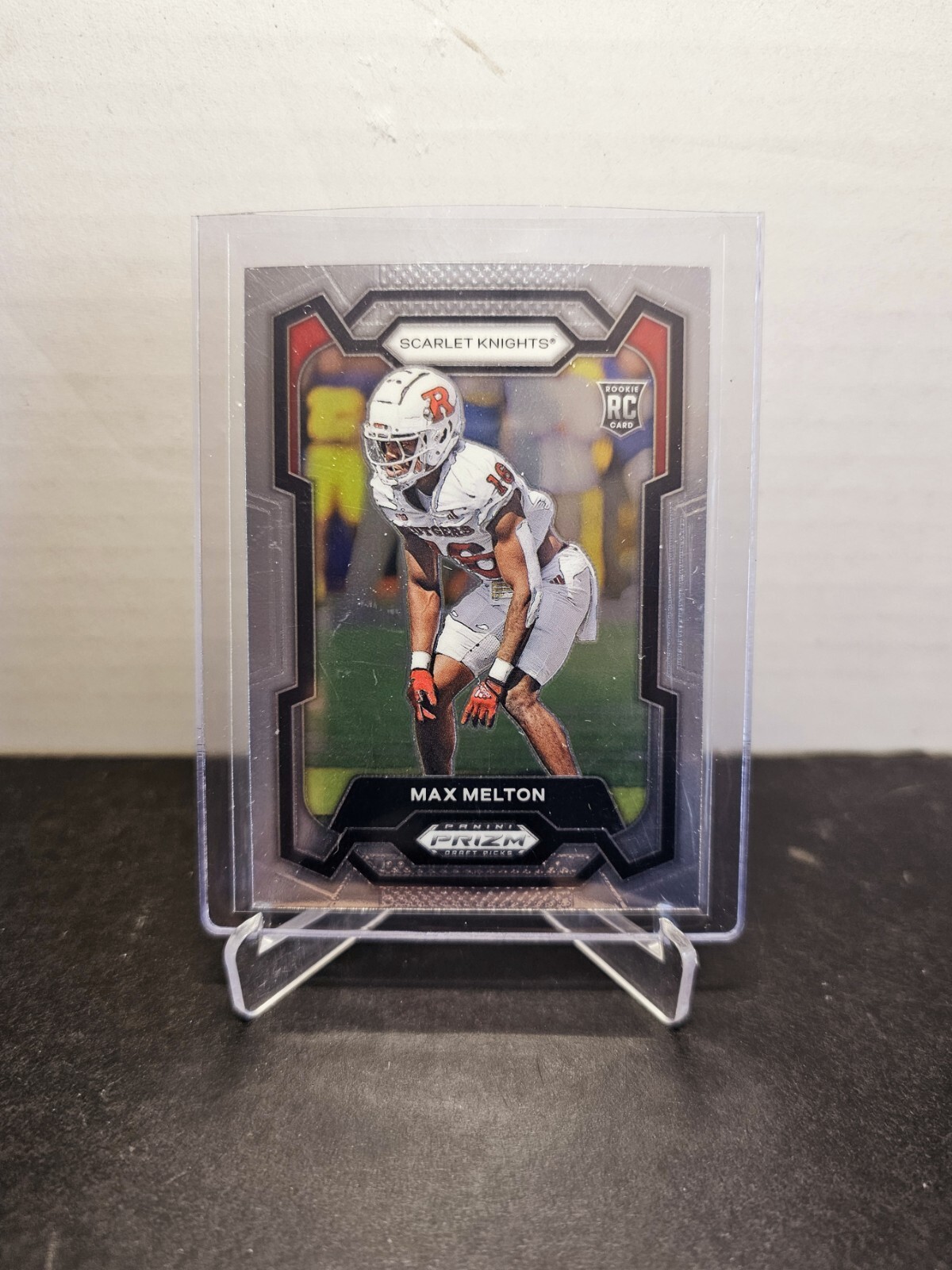 Max Melton 2024 Panini Prizm #163 Rookie Card Rutgers Arizona Cardinals NFL