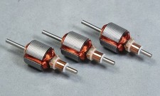 HO Slot Car Parts - AMG High Speed 3.5 ohm Armatures Lot of 3 - Tyco Mattel Wizz