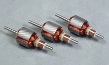 HO Slot Car Parts - AMG High Speed 3.5 ohm Armatures Lot of 3 - Tyco Mattel Wizz