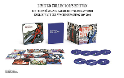 NEON GENESIS EVANGELION KOMPLETTBOX BD(LIMITED COLLECTOR'S EDITION AUF 7 BLURAYs