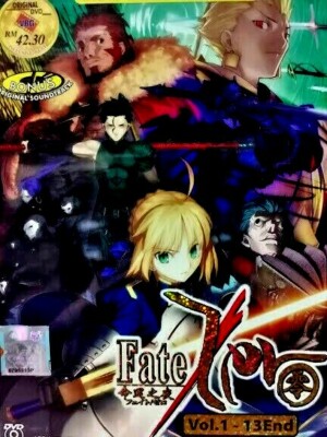 DVD Fate Zero Fate/Zero Vol 1-13 End + Bonus Soundtrack English Subti ...