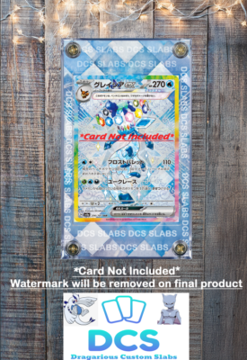 Pokemon Glaceon ex SAR 206/187 sv8a Terastal Festival Custom Case