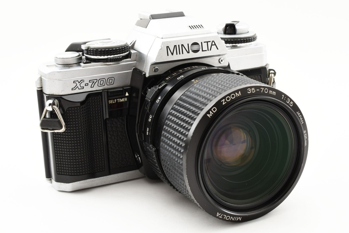 Rare! MINOLTA X-700 MPS Silver/ MD 35-70mm f/3.5 [Near MINT Rare! MINOLTA X-700 MPS Silver/ MD 35-70mm f/3.5 [Near MINT
