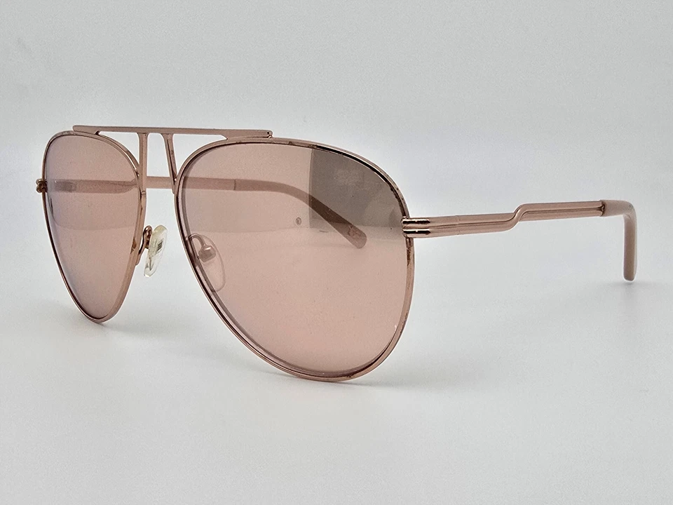 Gafas de sol Diane Von Furstenberg Scarlett DVF 135S 770 marco dorado rosa lentes rosas Foto 3 de 4