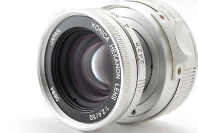 NEAR MINT】 Konica Hexanon 50mm f2.4 Lens for L39 Leica Screw