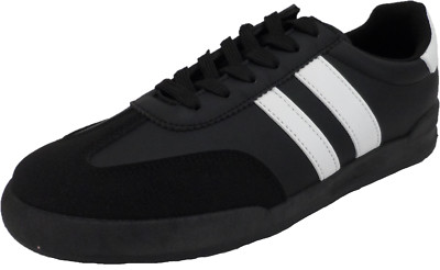 R Decs Sneaker schwarz Retro 2 Streifen