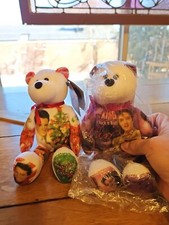 Vtg Y2k Lot 2 Limited Treasures Elvis Presely Care Bear Graceland Christmas King