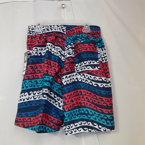 Speedo Boys' XL Swinsuit Reds/Blues (18/20) 17 Inch Outseam - Picture 2 of 5