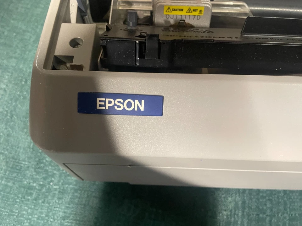 Epson FX-2190 9 Pin Wide Carriage Impact Dot Matrix Printer USB Parallel P362U - Image 3 of 4