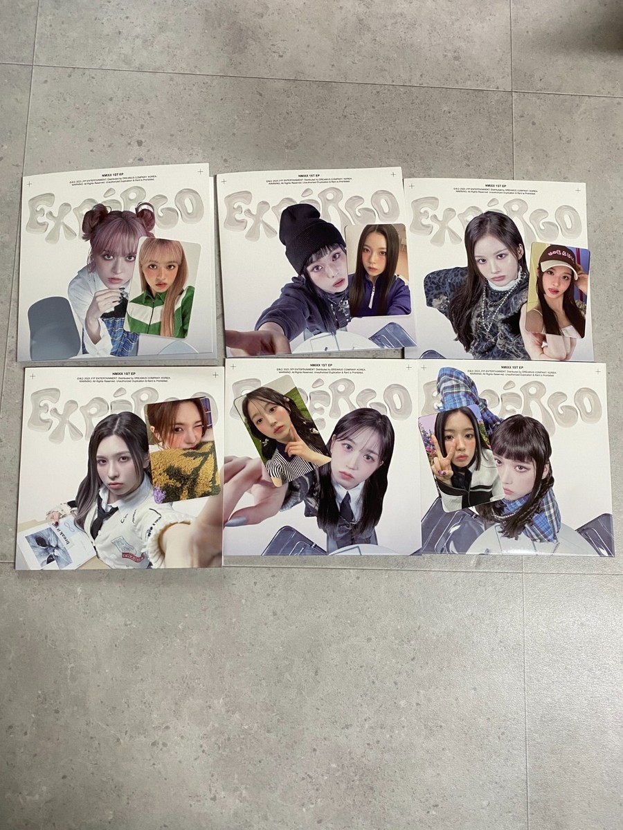 NMIXX - expergo Digipack album ( choose ur member ) photocard