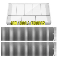 400/800/1200x Razor Blades Single Edge Sharp Heat Treated Safety Knife Scrapers