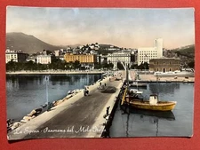Postcard - La Spezia - Panorama from the Italy Pier - 1953