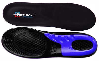 WORK BOOTS ORTHOTIC FOOT ARCH HEEL SUPPORT SHOE INSERTS MASSAGING GEL INSOLES