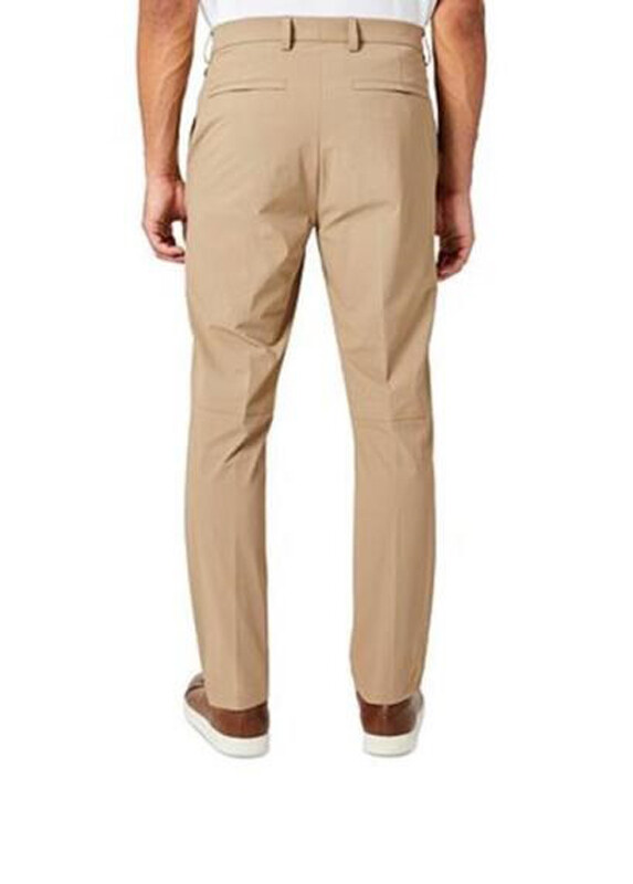 Calvin Klein Mens Stretch Slim Fit Dress Pants - Grey - 34 x 32