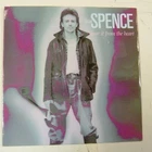 45rpm 7" single BRIAN SPENCE hear it from the heart / call you family 1986