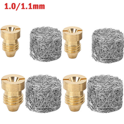 #ad Brass Thread Foam Cannon Orifice Nozzle Tips with Maker For Snow Foam Lance USA $6.54