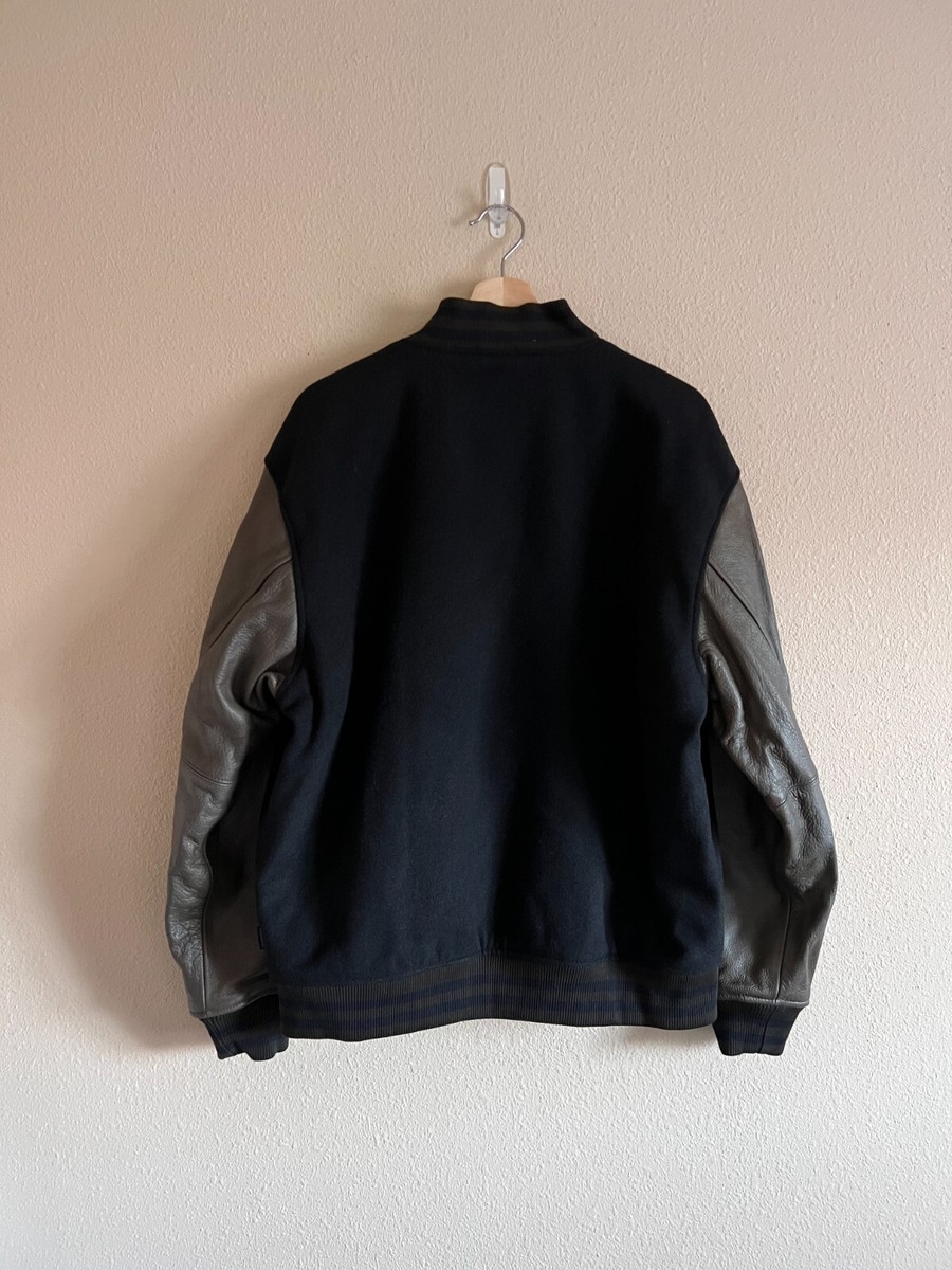 Thisisneverthat Records Varsity Jacket - Size XL - Navy Thisisneverthat Records Varsity Jacket - Size XL - Navy