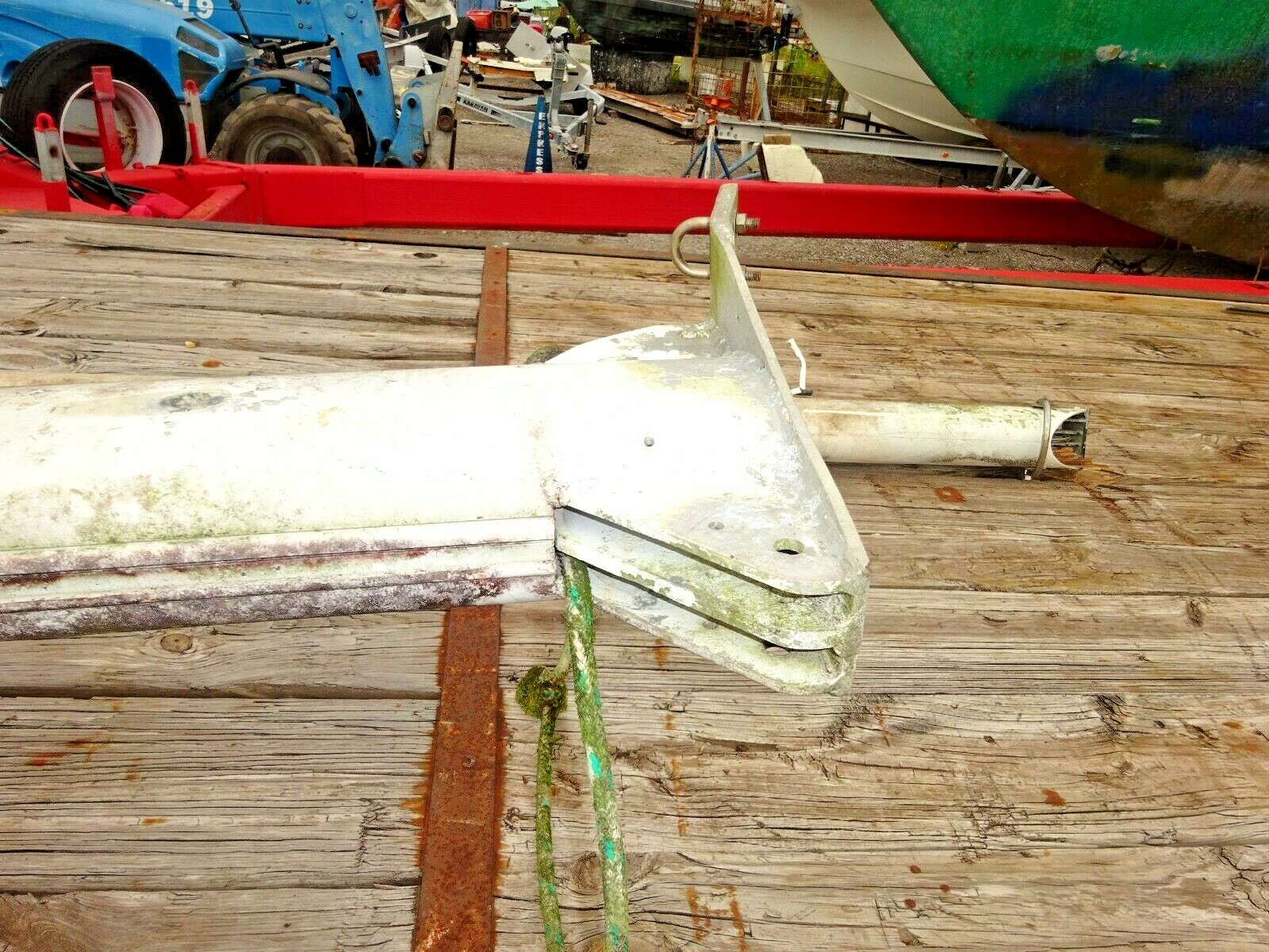 50' 7" Alum Sailboat Mast Extrusion (4.5" x 6.5"), 15'5.5" BOOM eBay