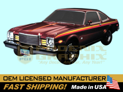 1978 Dodge Aspen R/T 4-Color Decals Stripes Graphics Kit COMPLETE Mopar Licensed