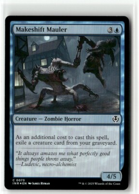 Makeshift Mauler FOIL Innistrad Remastered MTG NM