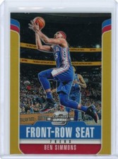 2018-19 Panini Contenders Optic Front-Row Seat Gold #29 Ben Simmons #03/10