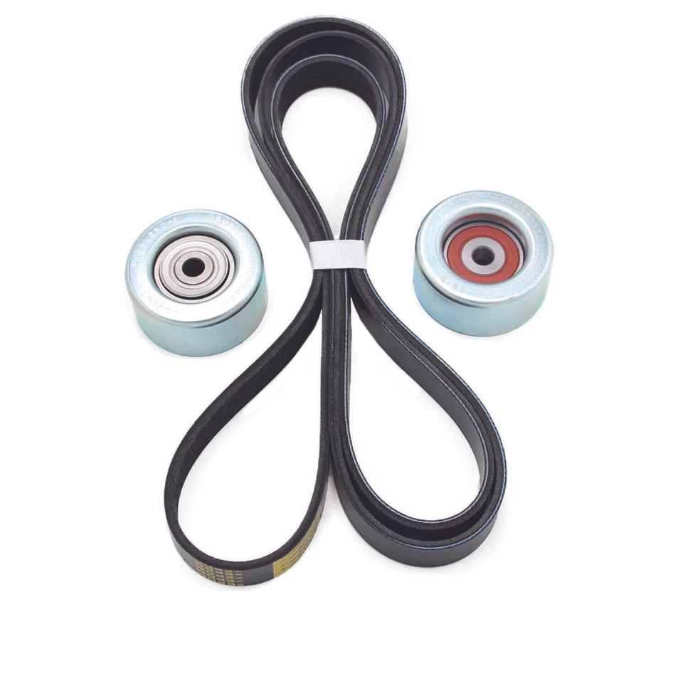 NEW Serpentine Drive Belt and Idler Pulley Kit For Lexus IS250 IS350 2006-2012 Foto 2 de 4