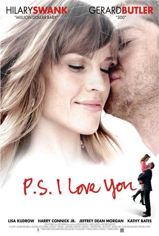 P.S., I LOVE YOU Movie POSTER 27x40 C Hilary Swank Gerard Butler