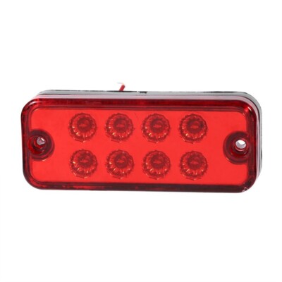 10 Pezzi 12V LED Rosso Posizione Posteriore Luci Camion Rimorchio Auto - Foto 7