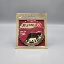 Sink Strainer Brushed Nickel 4266763 Brass Body