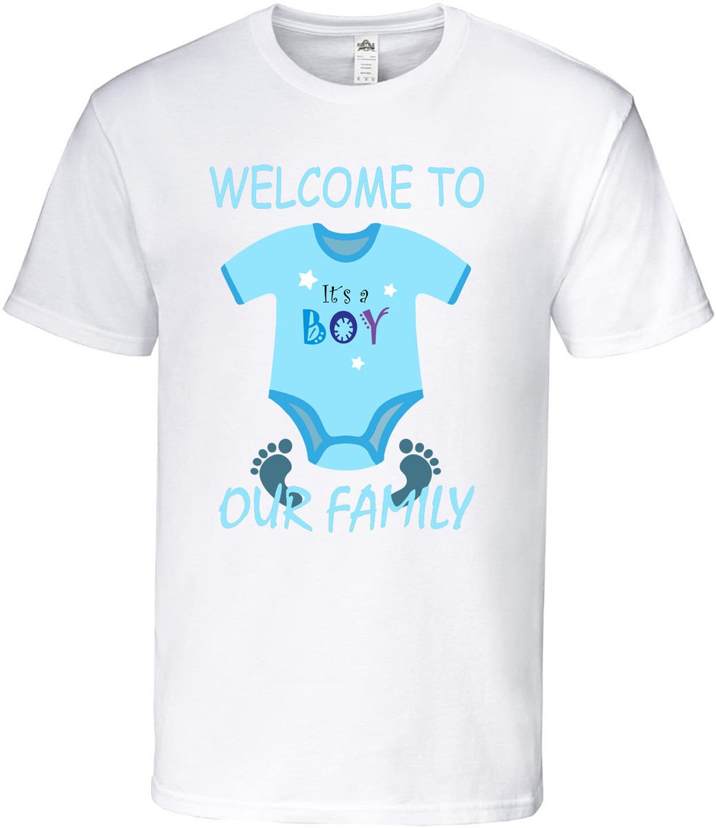 It's a boy T shirt gender reveal baby shower birthday party multiple colors